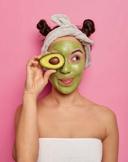 Avocado face mask
