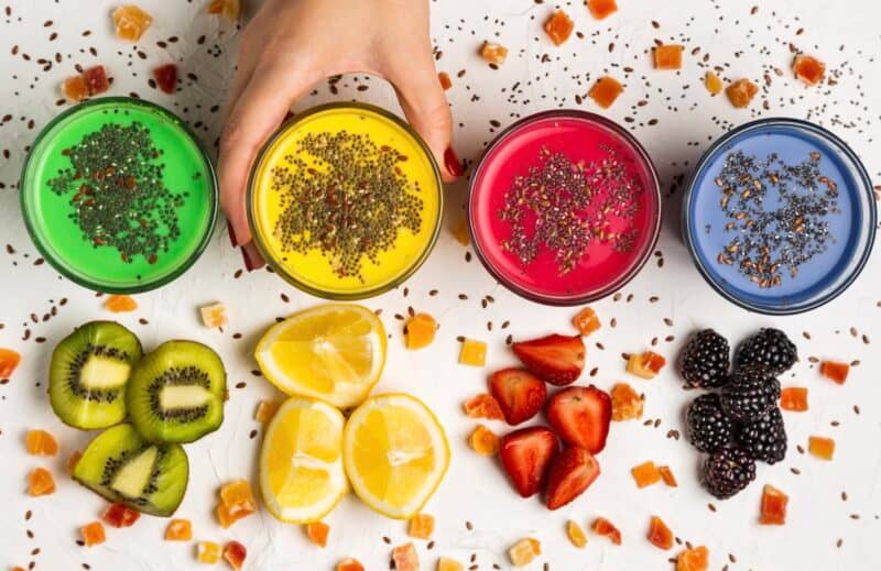 Fruit smoothies