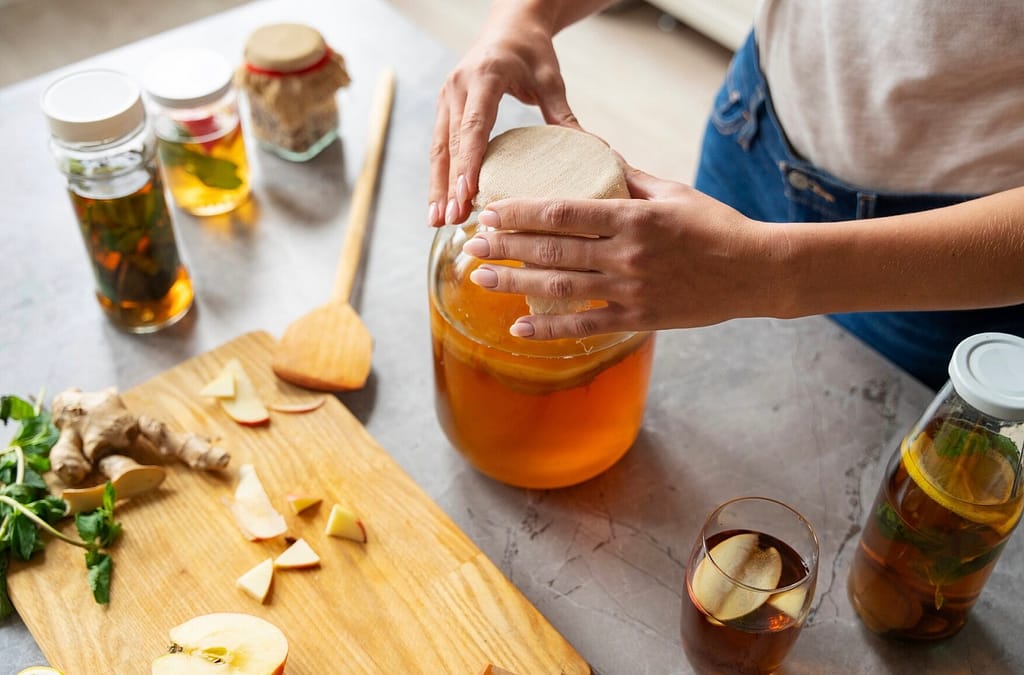 Homemade Fermented Beverages with Natural Flavor