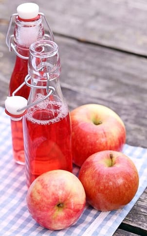 Fermented apple juice
