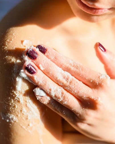 Oatmeal scrub