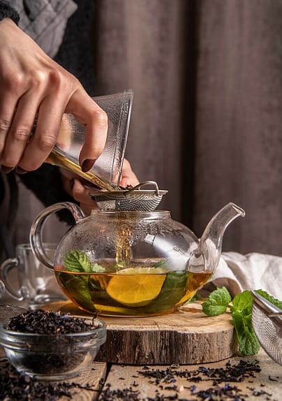 Tea steeping