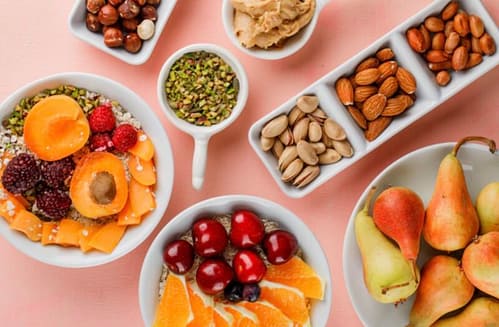 Healthy quick in-between meals