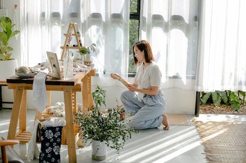natural fiber in interior design materials