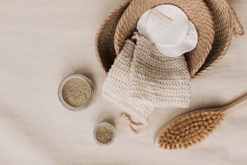 Natural fibers in Personal care products