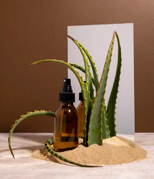 Organic Serum with Aloe Vera