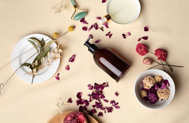 Natural flowers as natural fragrance