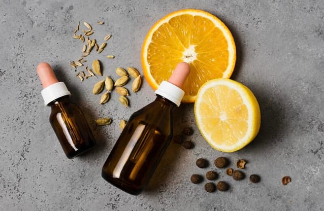 Natural Vitamin C Serum should be in a dark or opaque container with dropper