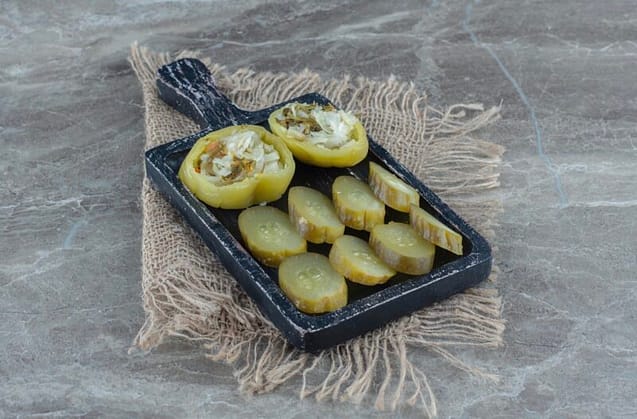 Homemade fermented vegetables