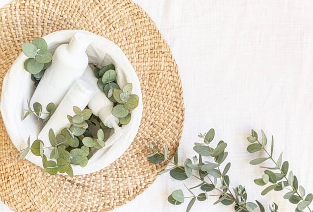 Body lotion with Eucalyptus