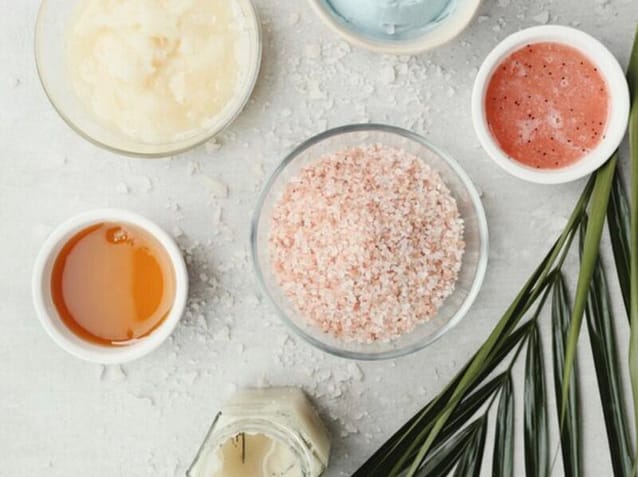 Natural skin scrub ingredients