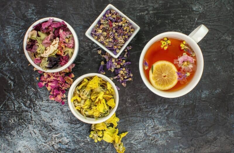 Healing power of herbal teas
