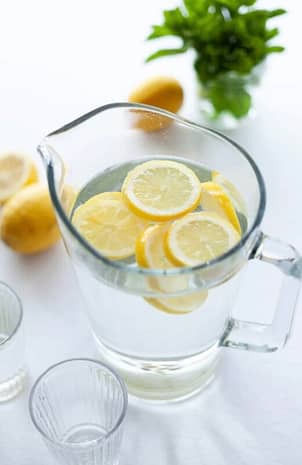 Lemon water