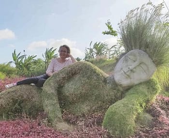 Nice to sit on this image grass Beautiful garden