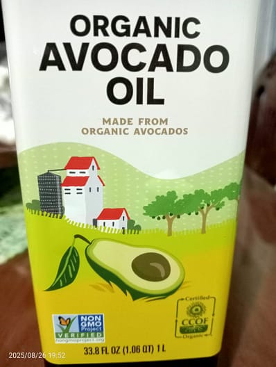 Natural ingredients label and certifications